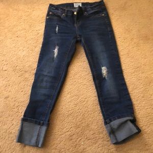 Hudson Capri skinny jeans